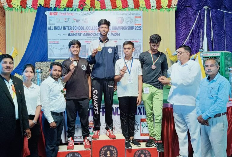 हरिद्वार ऑल इंडिया इंटर स्कूल/कॉलेज सवात् (फ्रेंचबॉक्शिंग) चैंपियनशिप-2022 मे बिहार 16 पदक के साथ चौथे स्थान पर