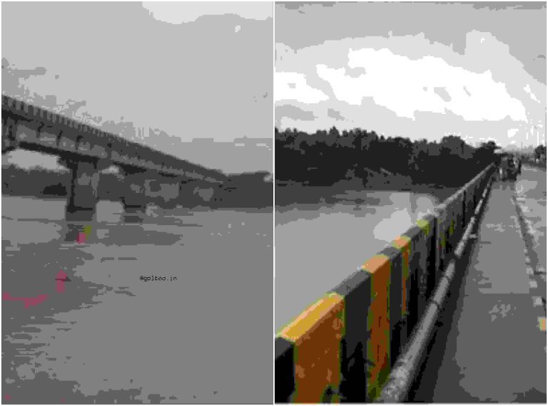 Muzaffarpur News : मुजफ्फरपुर में बूढी गंडक नदी पर बने दादर पूल से एक महिला कूदी