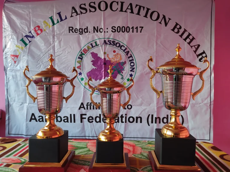 चौथा नेशनल आईनबॉल चैंपियनशिप के ट्रॉफी का अनावरण
