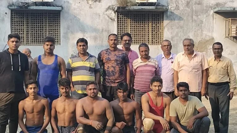 Bihar State Sr. Wrestling के लिए मुजफ्फरपुर कुश्ती टीम घोषित