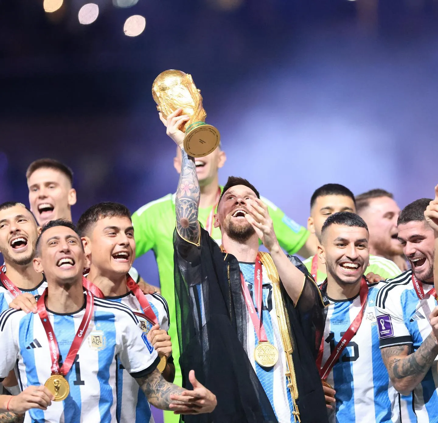 World Cup Final Awards Ceremony 2022 through Photos