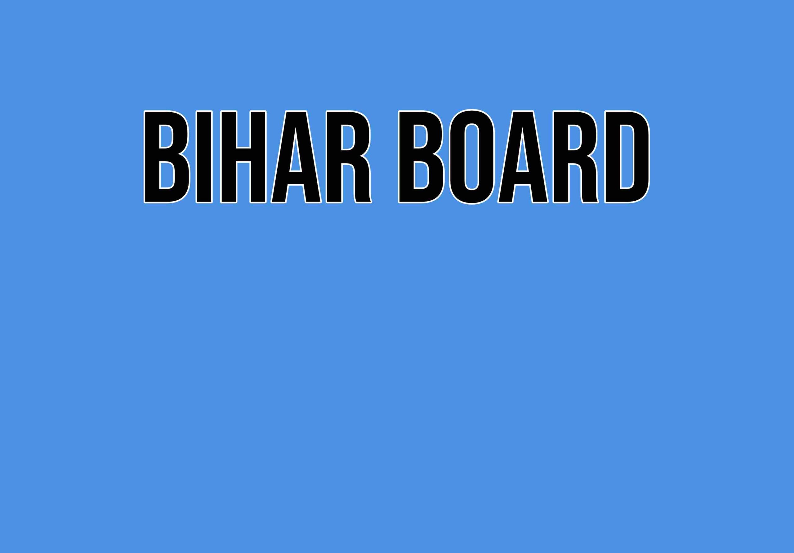 bihar board result
