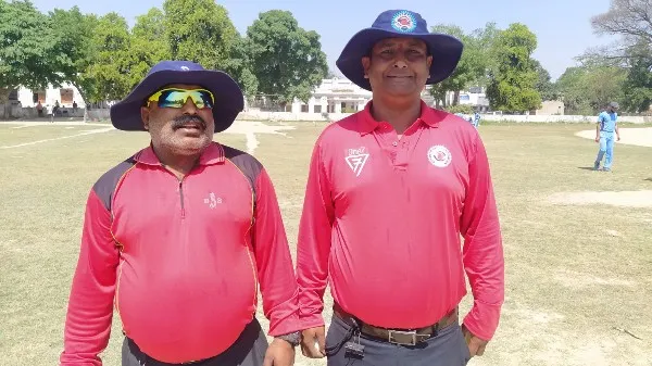 title Muzaffarpur Cricket League बीसीए पैनल अंपायर सचिन कुमार एवं मनोज कुमार