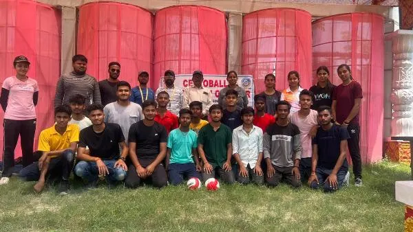 title Cestoball Game Muzaffarpur Cestoball Team for Jr Bihar state Championship