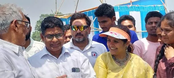 Inauguration of "Cricket Academy Of Pathan" in Tirhut College of Physical Education, Muzaffarpur