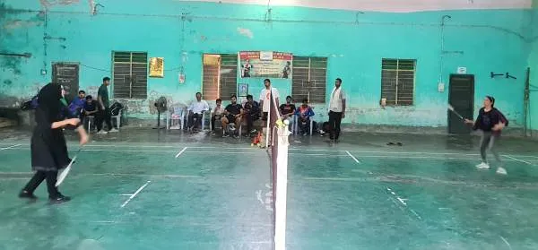 Muzaffarpur Sports News LS College Inter Batch Badminton Women and Men Competition
