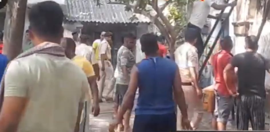 title muzaffarpur breaking news SSP Office Fire in Muzaffarpur