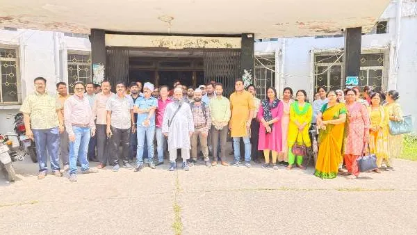 title Bihar University News Guest professors took out a peaceful march