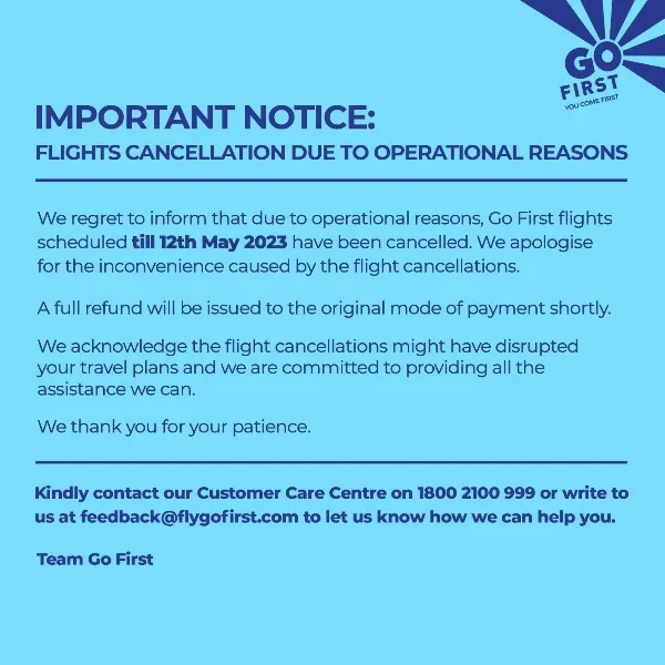 title Go First Airlines Go First Airlines
