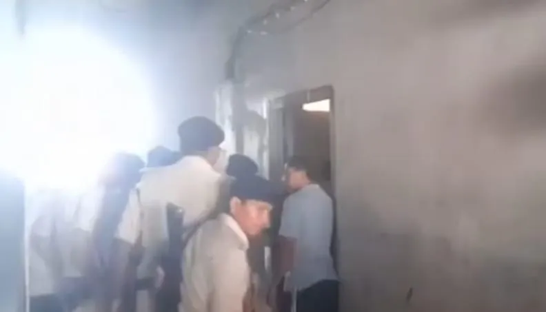 title muzaffarpur breaking news SSP Office Fire in Muzaffarpur