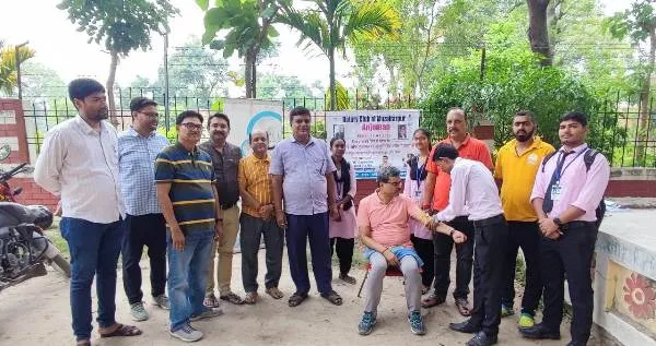 title World Thyroid Day विश्व थायराइड दिवस के अवसर पर लंगट सिंह कॉलेज, रोटरी क्लब मुजफ्फरपुर अंजुमन एवं क्योर पैथोलॉजी मुजफ्फरपुर के संयुक्त तत्वावधान में निःशुल्क थायराइड जांच शिविर का आयोजन किया गया.