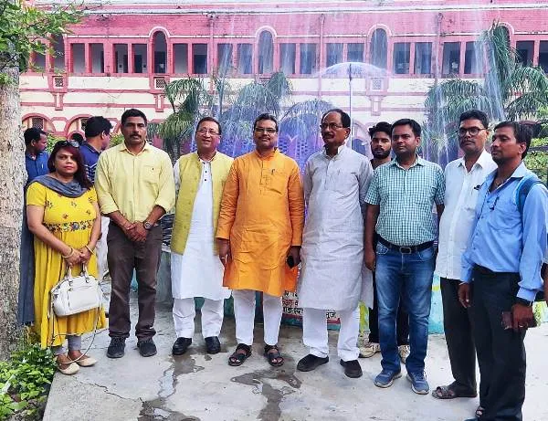 Industry Minister in L.S.College Muzaffarpur