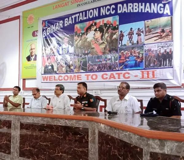 10 days Combined Annual Training of NCC Cadets organized by 8 Bihar Battalion