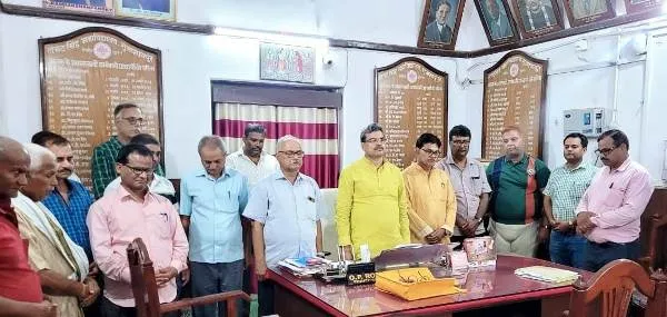 लंगट सिंह कॉलेज में पूर्व प्राचार्य रसायन विज्ञान के प्राध्यापक प्रो अभय कुमार के निधन पर शोकसभा