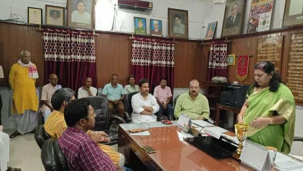 title Muzaffarpur News अवकाश प्राप्त प्राध्यापक डॉ अशोक कुमार सिंह के निधन पर आरडीएस कॉलेज में शोक सभा।