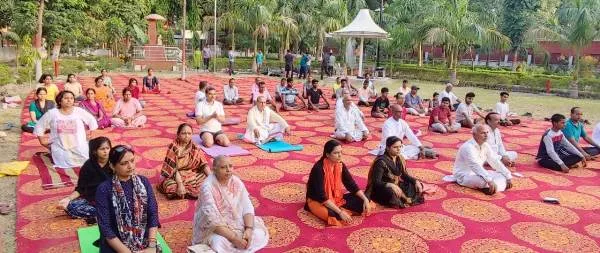 title Muzaffarpur News Yoga Camp in Muzaffarpur