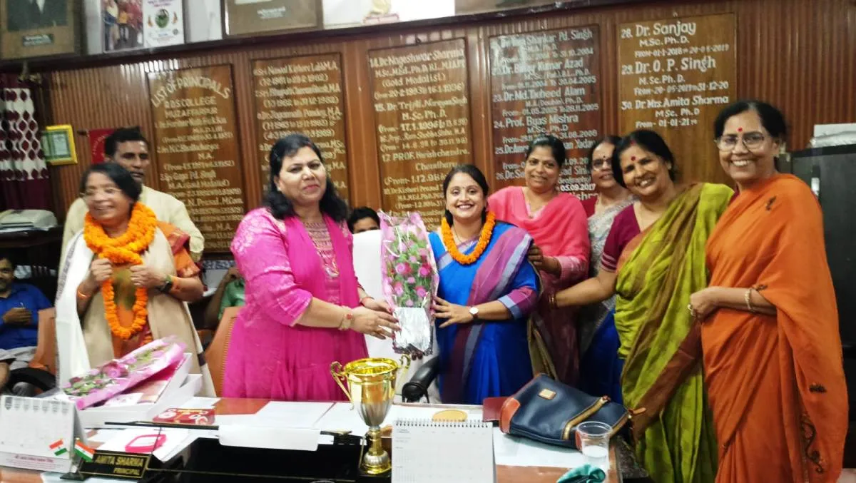 डॉ पयोली अध्यक्षा बनी रामदयालु सिंह महाविद्यालय के दर्शनशास्त्र विभाग की