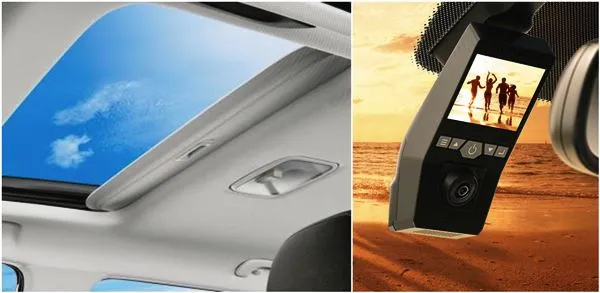 title Hyundai EXTER the dashcam offers Full HD video