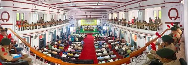 title Governor of Bihar Mr. Rajendra Vishwanath Arlekar Acharya Kriplani Sabhagar of LS College