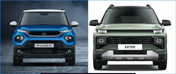 title Tata Punch vs Hyundai Exter Tata Punch vs Hyundai Exter