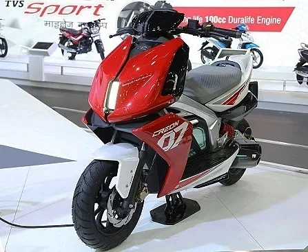title TVS Creon Electric Scooter TVS Creon Electric Scooter