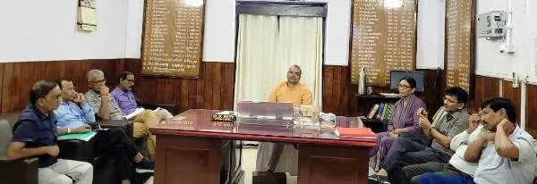 L.S. College प्राचार्य प्रो ओमप्रकाश राय