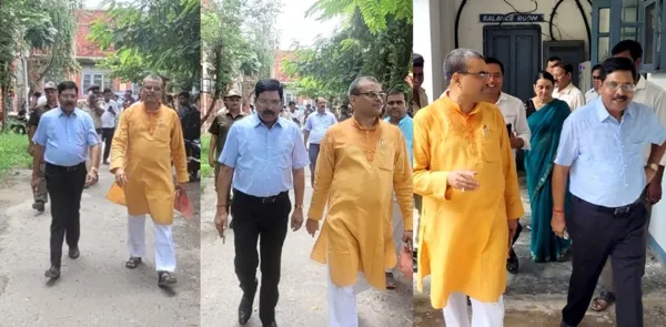 title B.R.A. Bihar University News B.R.A. Bihar University News प्रति कुलपति प्रो रवींद्र कुमार ने लंगट सिंह कॉलेज का निरीक्षण किया