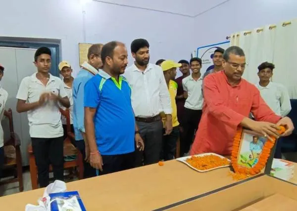 National Sports Day लंगट सिंह कॉलेज में हॉकी के जादूगर मेजर ध्यानचंद की जयंती समारोह