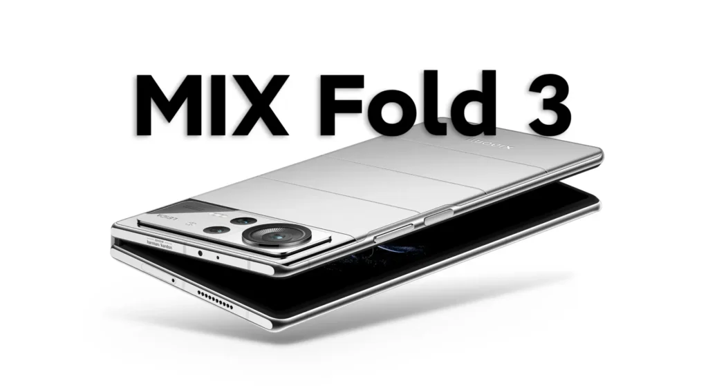 title Xiaomi Mi Band 8 Pro Xiaomi MIX Fold 3 folding phone.