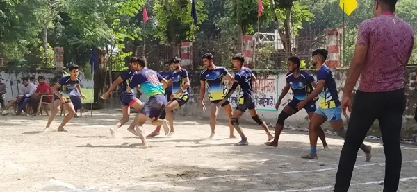 BRA Bihar University Inter College Kabaddi RDS College Winner
