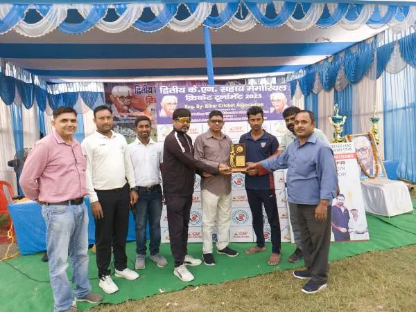 title KN Sahay Memorial Cricket 2nd KN Sahay Memorial Cricket प्री क्वार्टर फाइनल राउंड में समस्तीपुर और सिवान की जीत