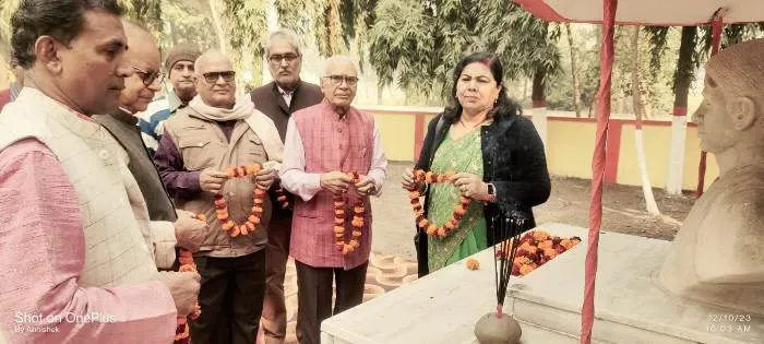 title RDS College RDS College में प्रो निगमानंद कुंवर और महेश शाही का शहादत दिवस मनाया गया