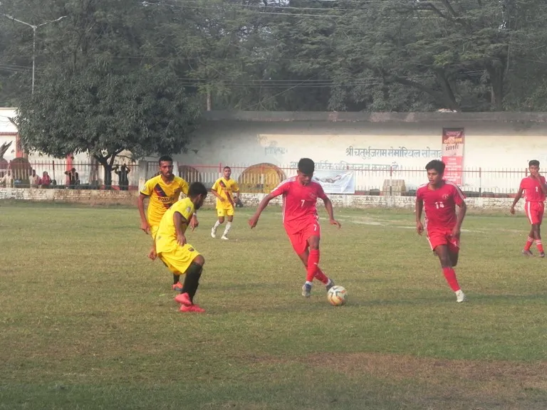 title Chaturbhuj Cup Football Chaturbhuj Cup Football बीरगंज यूथ अकादमी फाइनल में