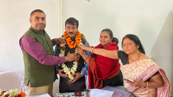 title RDS College Muzaffarpur RDS College Muzaffarpur डॉ राजीव को अध्यक्ष का पदभार