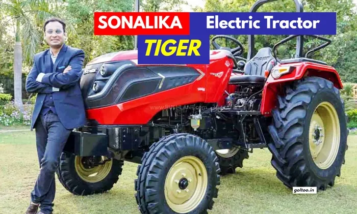 title Electric Tractor Sonalika Tiger Electric Tractor