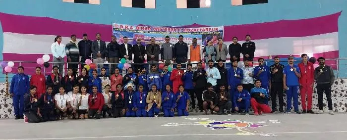Bihar University Inter College Wushu  तिरहुत शारीरिक शिक्षण महाविद्यालय 27 मेडल के साथ Overall Champion 