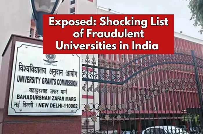 Fraudulent Universities in India