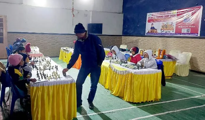 title Gayatri Devi Memorial Chess Gayatri Devi Memorial Chess Training Camp 2024 का सफल समापन