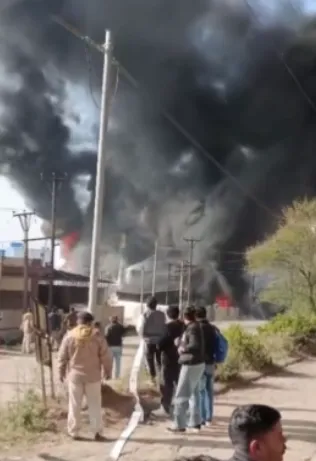 Himachal Fire Twitter image
