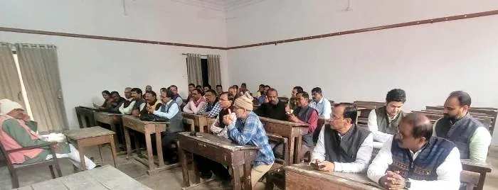 title LS College LS College पूर्व प्राध्यापक विद्वान प्रो. सियावर शरण प्रसाद के निधन पर शोकसभा