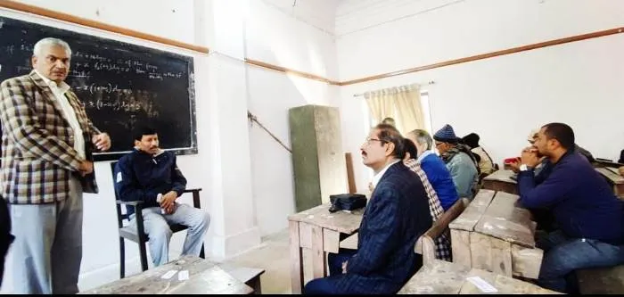 LS College में शोक सभा आयोजित की गई