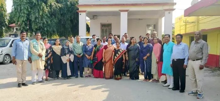 RDS College का औचक निरीक्षण शिक्षा उपनिदेशक डॉ अर्चना द्वारा