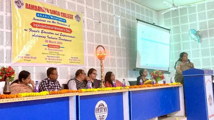RDS College में अंतर्राष्ट्रीय महिला दिवस-"महिला शिक्षा और सशक्तिकरण" विषय पर सेमिनार