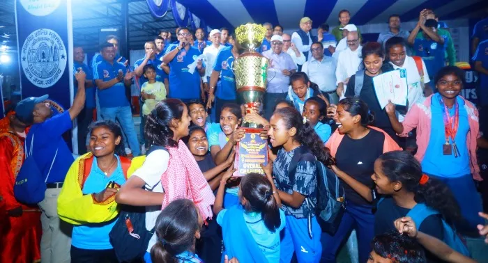 Muzaffarpur Mega Sports Festival आदर्श मिडल स्कूल आरोपुर ओवर ऑल चैंपियन