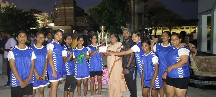 title Bihar State Jr. Basketball Championship Bihar State Jr. Basketball Championship बालिका वर्ग में मुजफ्फरपुर और बालक वर्ग में पटना चैंपियन