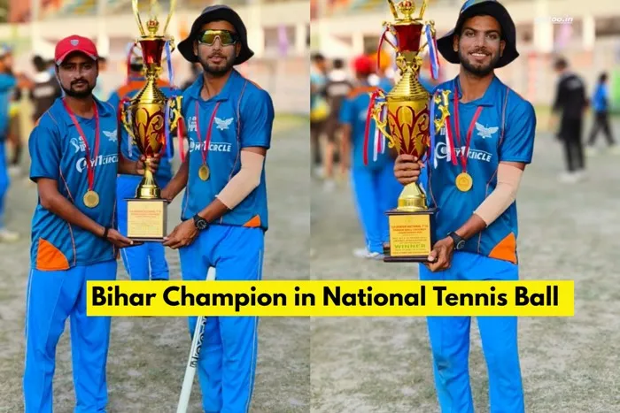 National Tennis Ball Cricket Winner Bihar Team