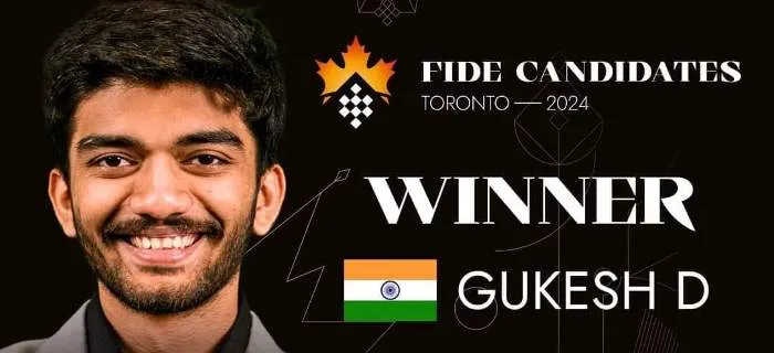 title FIDE Candidates Tournament FIDE Candidates Tournament Winner Gukesh D