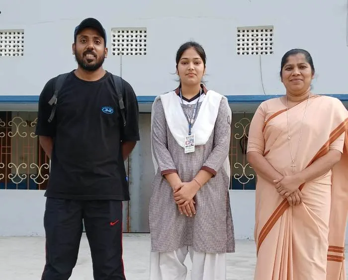 kashish in bihar basketball team