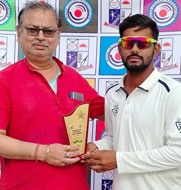 title BCA Men's Cricket Tournament BCA Men's Cricket Tournament अंकित के शतक की बदौलत मुजफ्फरपुर ने वेस्ट चंपारण को हराया.