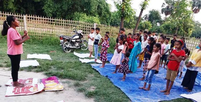 title International Yoga Day International Yoga Day : RDS College